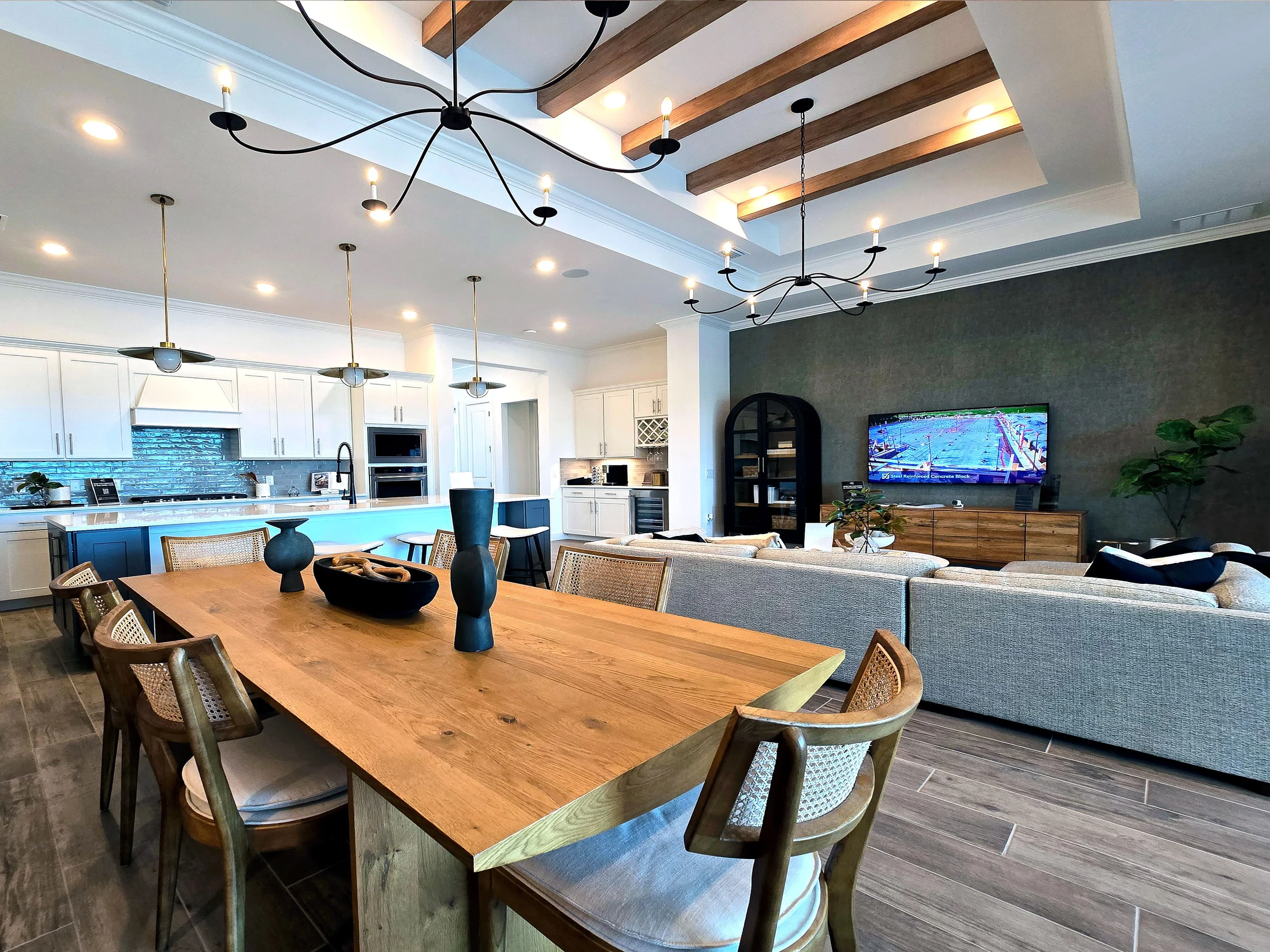 Contemporary home interior, licensed sample imagery