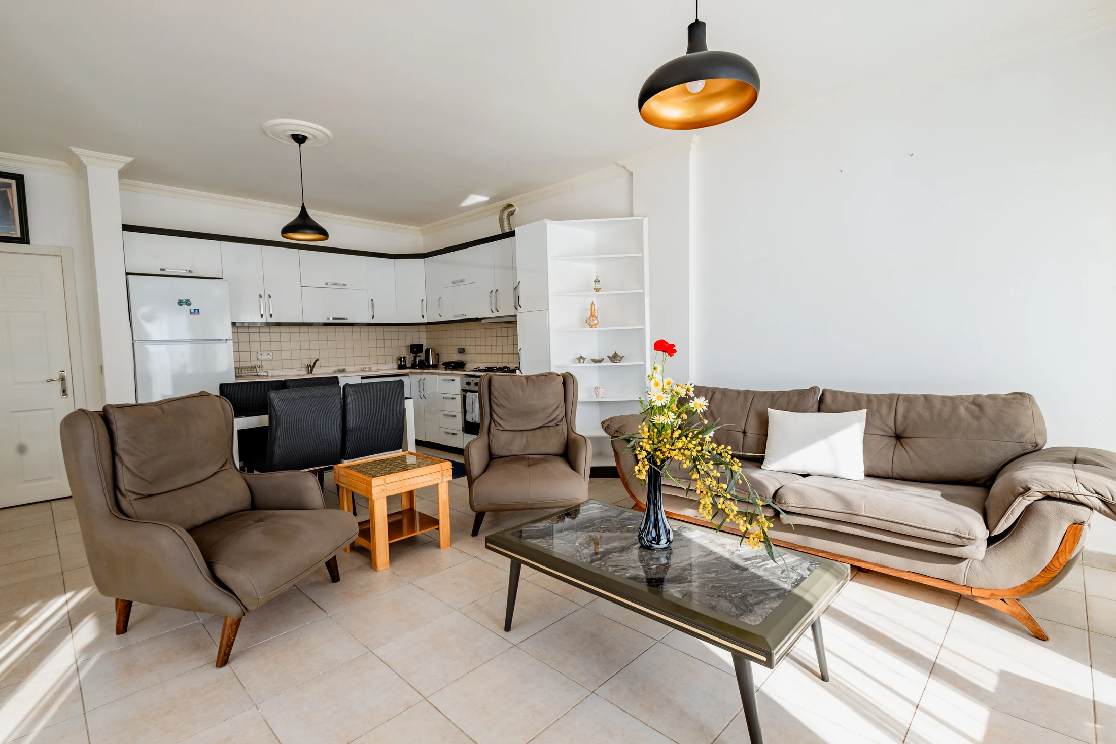 Clean, bright living space, licensed sample imagery